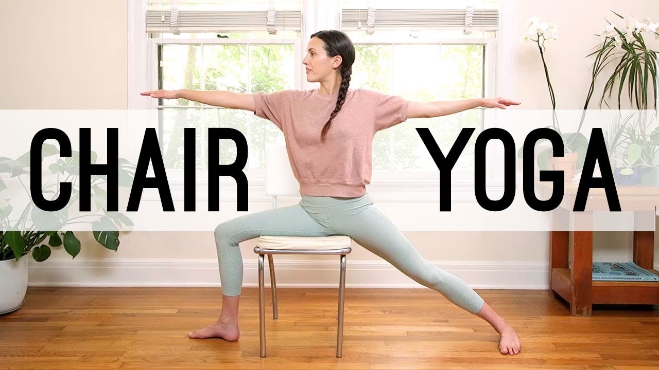 8 Really Easy Yoga Chair Poses For A Beginner