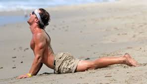Matthew mcConaughy yoga session