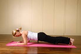 plank pose power yoga